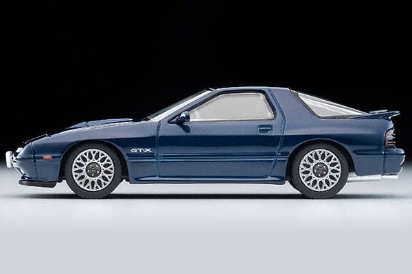 LV-N192g Mazda Savanna RX-7 GT-X (Navy) 90 year Tomytec Auto a Escala Diecast - Imagen 4