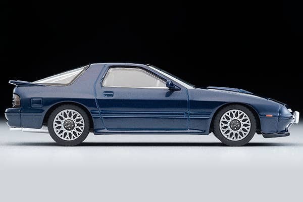 LV-N192g Mazda Savanna RX-7 GT-X (Navy) 90 year Tomytec Auto a Escala Diecast - Imagen 5