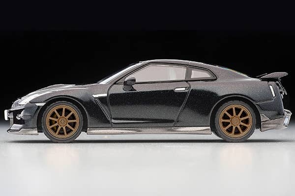 LV-N316b NISSAN GT-R Premium Edition T-spec 2024 model (Midnight Purple) Tomytec Auto a Escala Diecast - Imagen 4