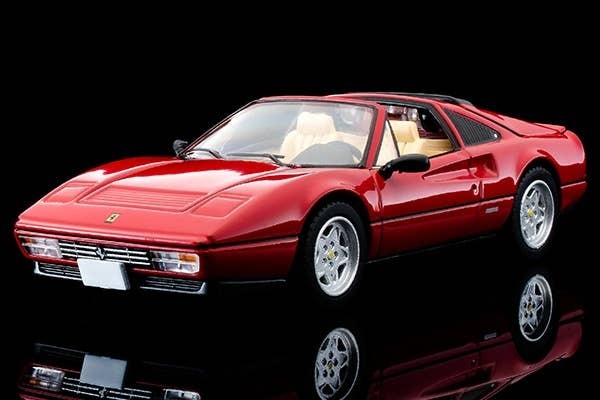 LV-N Ferrari 328 GTS (Red) Tomytec Auto a Escala Diecast - Imagen 4