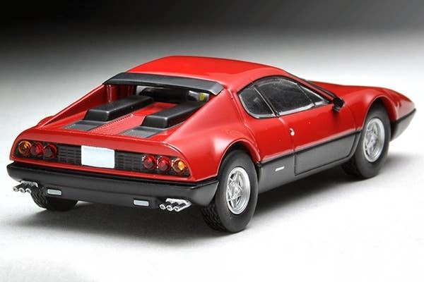 TLV-NEO Ferrari 365 GT4 BB (Red/Black) Tomytec Auto a Escala Diecast - Imagen 5