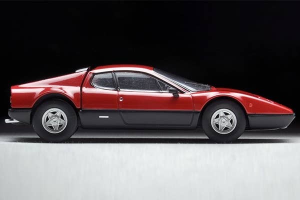 TLV-NEO Ferrari 365 GT4 BB (Red/Black) Tomytec Auto a Escala Diecast - Imagen 9