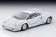 LV-N Lamborghini Countach 25th Anniversary (White) Tomytec Auto a Escala Diecast miniatura 2