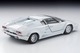 LV-N Lamborghini Countach 25th Anniversary (White) Tomytec Auto a Escala Diecast miniatura 3