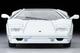 LV-N Lamborghini Countach 25th Anniversary (White) Tomytec Auto a Escala Diecast miniatura 6