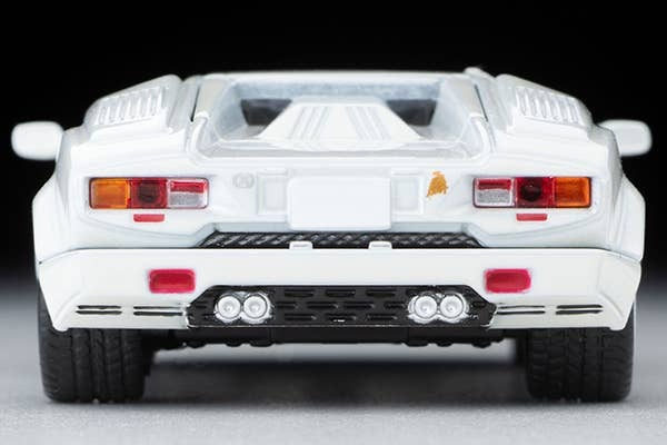 LV-N Lamborghini Countach 25th Anniversary (White) Tomytec Auto a Escala Diecast - Imagen 7