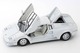 LV-N Lamborghini Countach 25th Anniversary (White) Tomytec Auto a Escala Diecast miniatura 10