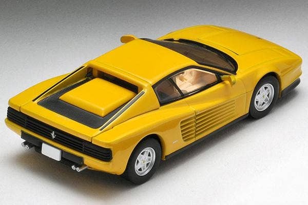 LV-N Ferrari Testarossa (Yellow) Tomytec Auto a Escala Diecast - Imagen 3