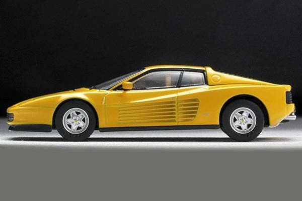 LV-N Ferrari Testarossa (Yellow) Tomytec Auto a Escala Diecast - Imagen 4