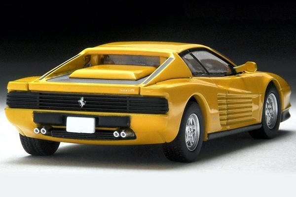 LV-N Ferrari Testarossa (Yellow) Tomytec Auto a Escala Diecast - Imagen 10
