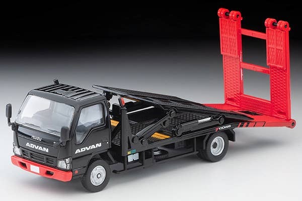 LV-N191b Isuzu Elf Hanamidai Automobile Safety Loader Big Wide (ADVAN) Tomytec Auto a Escala Diecast - Imagen 2