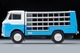 LV-210a Mazda E2000 Bottle Car (White/Light Blue) Tomytec Auto a Escala Diecast miniatura 5