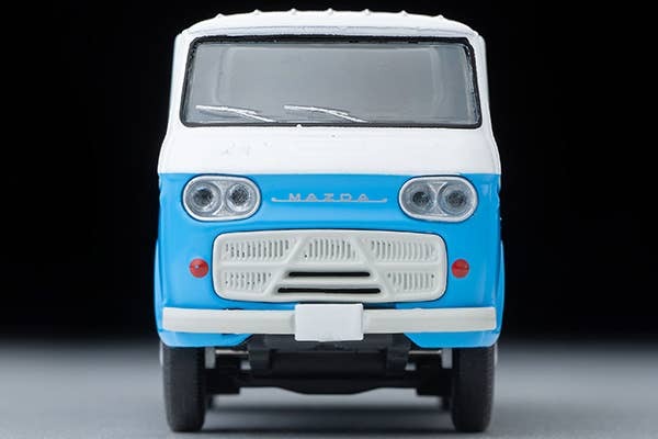 LV-210a Mazda E2000 Bottle Car (White/Light Blue) Tomytec Auto a Escala Diecast - Imagen 6