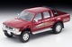 LV-N256a Toyota Hilux 4WD Pickup Double Cab SSR (Red) 1991 Tomytec Auto a Escala Diecast miniatura 2
