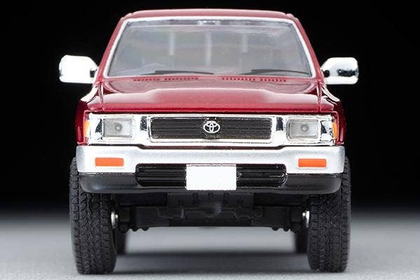 LV-N256a Toyota Hilux 4WD Pickup Double Cab SSR (Red) 1991 Tomytec Auto a Escala Diecast - Imagen 6