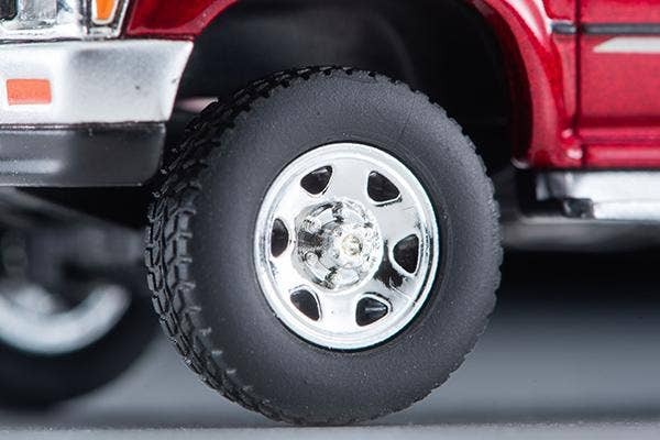 LV-N256a Toyota Hilux 4WD Pickup Double Cab SSR (Red) 1991 Tomytec Auto a Escala Diecast - Imagen 8