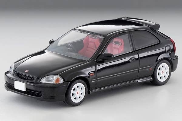 LV-N158C Honda Civic Type R 1997 (Black) Tomytec Auto a Escala Diecast - Imagen 2