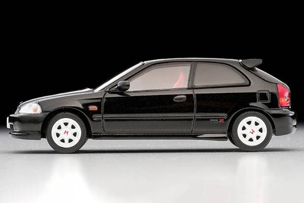 LV-N158C Honda Civic Type R 1997 (Black) Tomytec Auto a Escala Diecast - Imagen 4