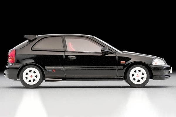 LV-N158C Honda Civic Type R 1997 (Black) Tomytec Auto a Escala Diecast - Imagen 5