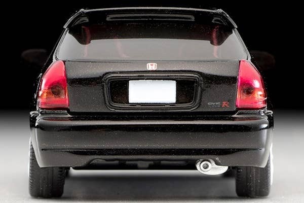 LV-N158C Honda Civic Type R 1997 (Black) Tomytec Auto a Escala Diecast - Imagen 7