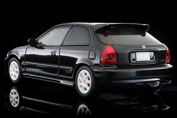 LV-N158C Honda Civic Type R 1997 (Black) Tomytec Auto a Escala Diecast - Imagen 9