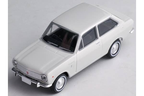 LV-83c Sunny 1000 2-door Sedan DX (White) Tomytec Auto a Escala Diecast - Imagen 2