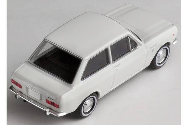 LV-83c Sunny 1000 2-door Sedan DX (White) Tomytec Auto a Escala Diecast - Imagen 3