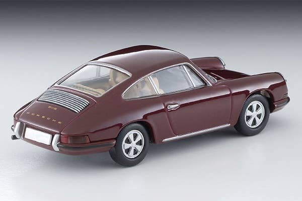 LV-86g Porsche 911S (Maroon) Tomytec Auto a Escala Diecast - Imagen 3