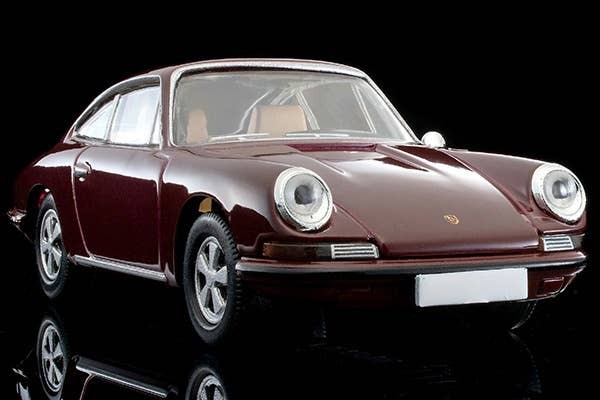 LV-86g Porsche 911S (Maroon) Tomytec Auto a Escala Diecast - Imagen 8