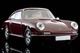 LV-86g Porsche 911S (Maroon) Tomytec Auto a Escala Diecast miniatura 8