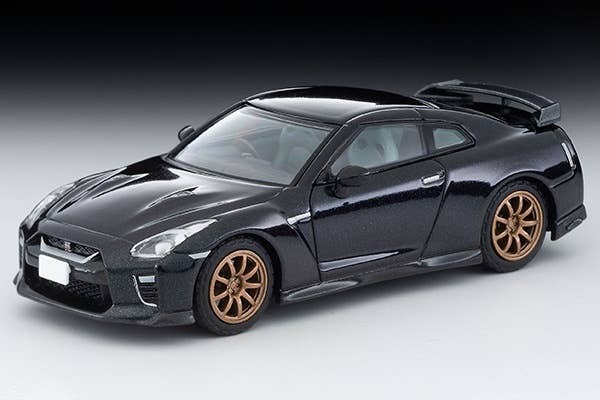 LV-N266b Nissan GT-R Premium EditionT-spec (Midnight Purple) Tomytec Auto a Escala Diecast - Imagen 2