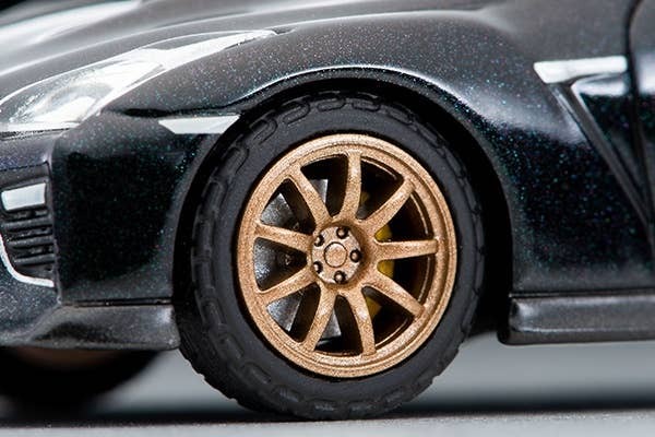 LV-N266b Nissan GT-R Premium EditionT-spec (Midnight Purple) Tomytec Auto a Escala Diecast - Imagen 8