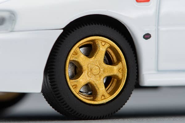 LV-N281a Subaru Impreza Pure Sports Wagon WRX STi Version V (White) 98 model Tomytec Auto a Escala Diecast - Imagen 8