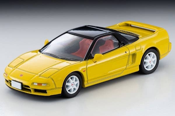LV-N247a Honda NSX Type R (Yellow) 95 Year Tomytec Auto a Escala Diecast - Imagen 2