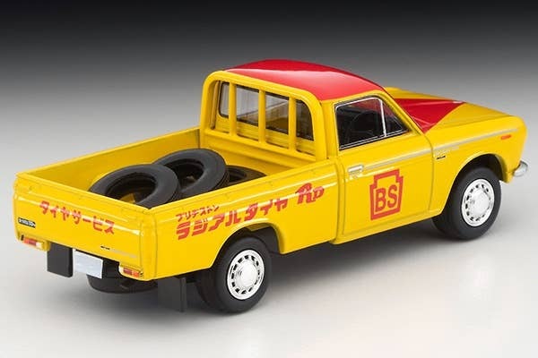 LV-195a Datsun Truck (Bridgestone) Tomytec Auto a Escala Diecast - Imagen 3