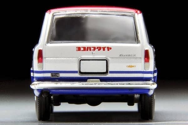 LV-81D Datsun Bluebird Van (Yokohama Tire) Tomytec Auto a Escala Diecast - Imagen 5