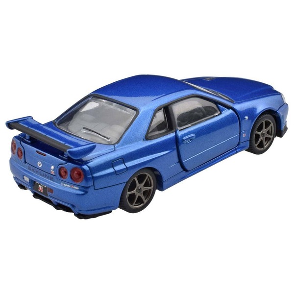 RS Nissan Skyline GTR V-Spec II Nur (Blue) Takara Tomy Auto a Escala Diecast - Imagen 3