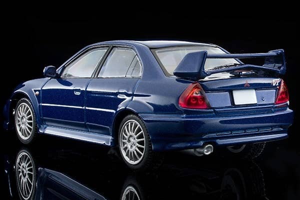 LV-N190C Mitsubishi Lancer GSR Evolution VI (Navy Blue) Tomytec Auto a Escala Diecast - Imagen 9