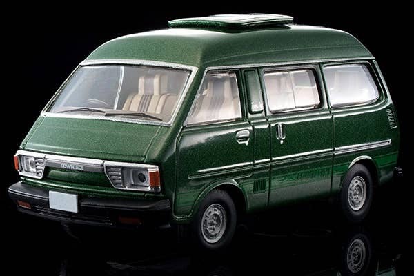 LV-N104C TownAce Wagon Grand Extra (Green) Tomytec Auto a Escala Diecast - Imagen 8