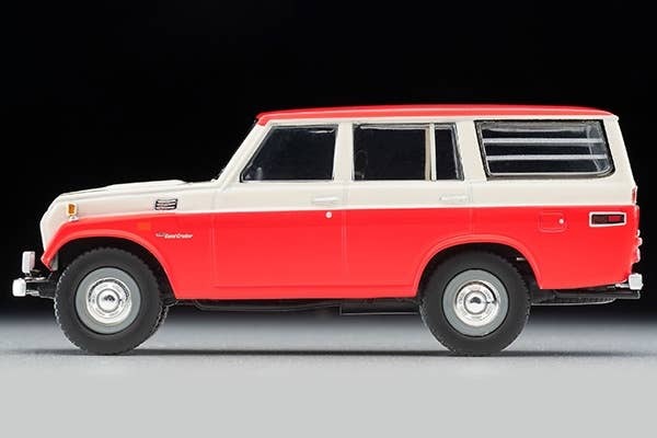 LV-104c Toyota Land Cruiser Fj56V Type (White / Red) Tomytec Auto a Escala Diecast - Imagen 4