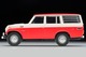 LV-104c Toyota Land Cruiser Fj56V Type (White / Red) Tomytec Auto a Escala Diecast miniatura 4
