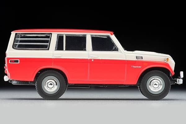 LV-104c Toyota Land Cruiser Fj56V Type (White / Red) Tomytec Auto a Escala Diecast - Imagen 5