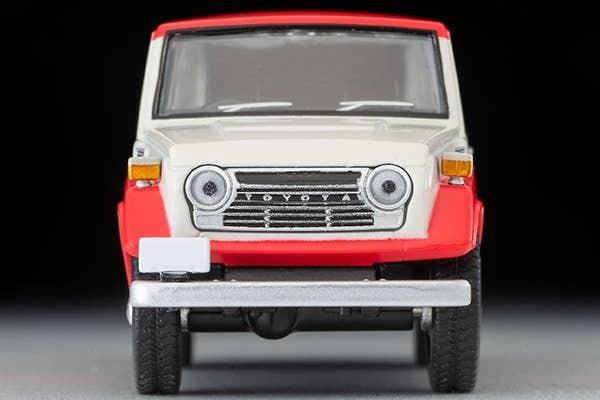 LV-104c Toyota Land Cruiser Fj56V Type (White / Red) Tomytec Auto a Escala Diecast - Imagen 6