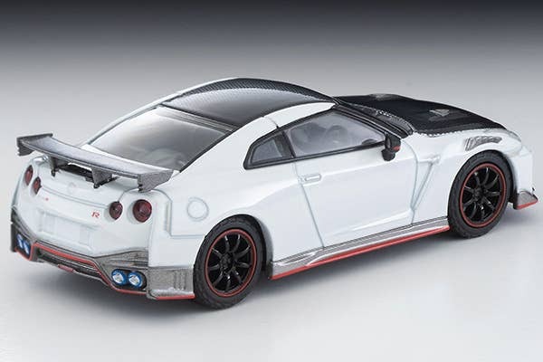 LV-N254b NISSAN GT-R NISMO Special edition 2022model (White) Tomytec Auto a Escala Diecast - Imagen 3