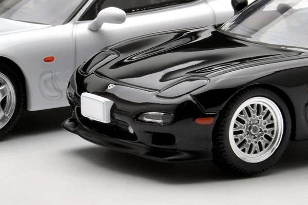 N177a Infinite RX-7 RZ Black Tomytec Auto a Escala Diecast - Imagen 8