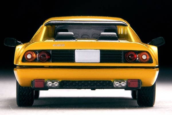 LV-N Ferrari 512 BBi (yellow) Tomytec Auto a Escala Diecast - Imagen 5
