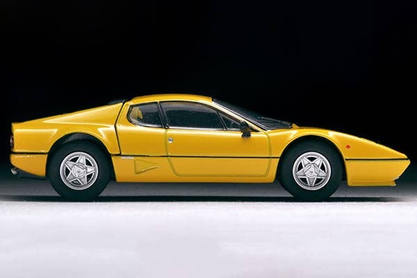 LV-N Ferrari 512 BBi (yellow) Tomytec Auto a Escala Diecast - Imagen 7
