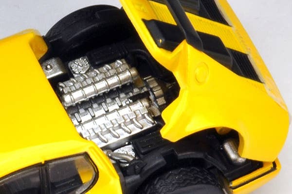 LV-N Ferrari 512 BBi (yellow) Tomytec Auto a Escala Diecast - Imagen 8