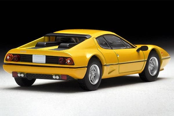 LV-N Ferrari 512 BBi (yellow) Tomytec Auto a Escala Diecast - Imagen 10