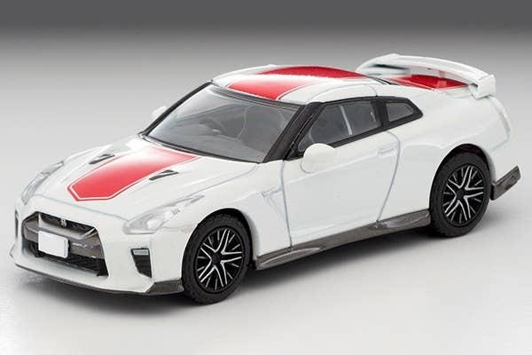 LV-N200C Nissan GT-R Nissan 50th Anniversary (White) Tomytec Auto a Escala Diecast - Imagen 2
